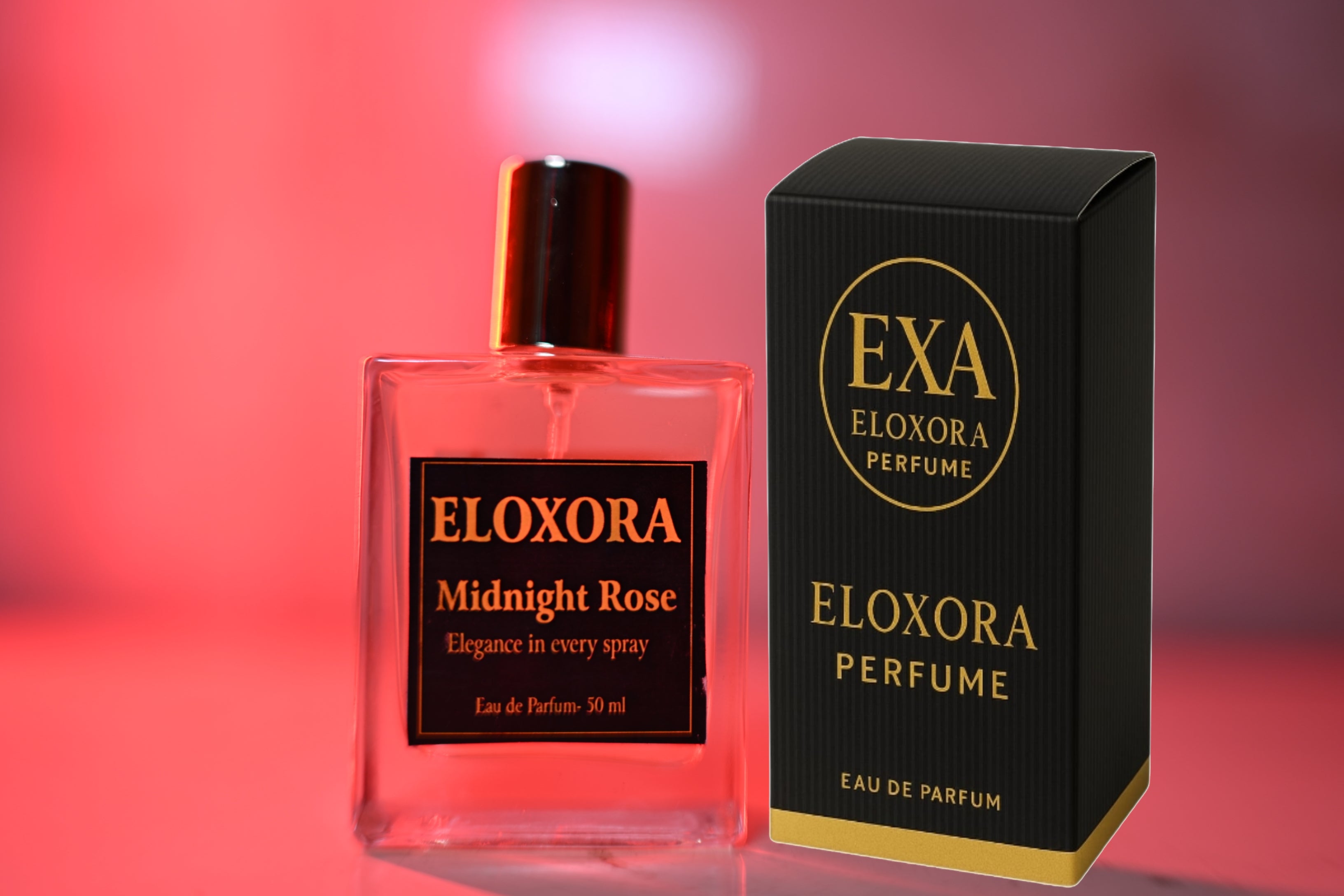 Eloxora Midnight Rose perfume 50 ml for love